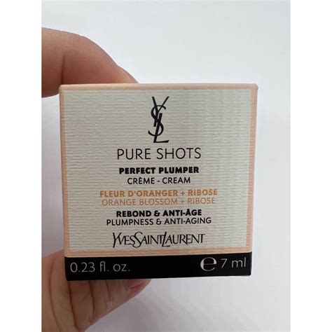 ysl pure shots perfect plumper cream